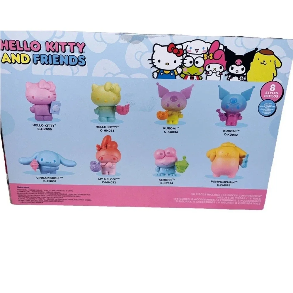 Hello Kitty and Friends Tropical Party Series‎ 3 8-Pack Fig Jazwares Sanrio NEW